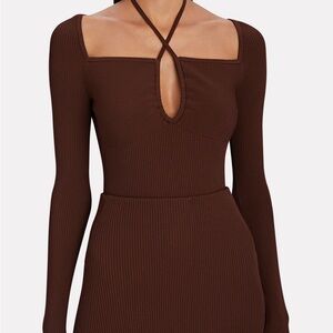 NWT A.L.C Annabelle Knit Rib Top- Small